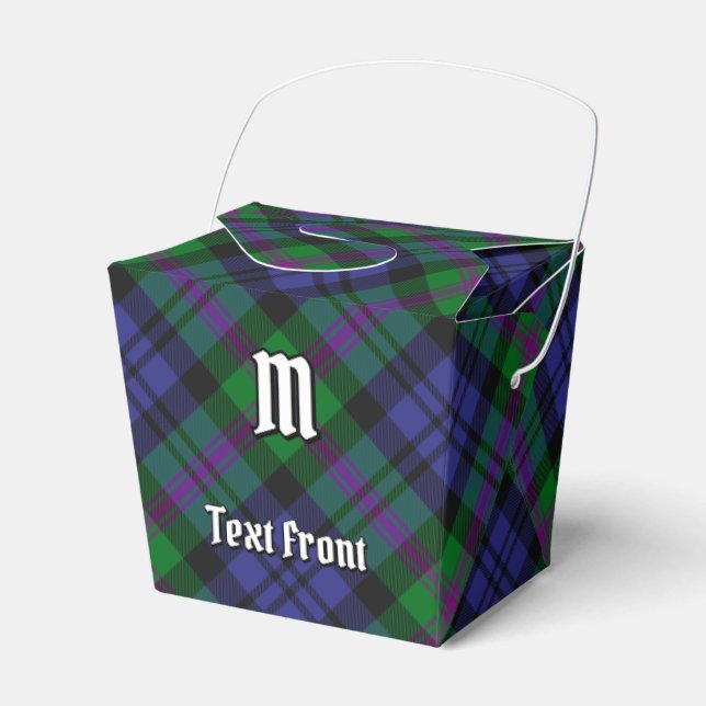 Klan Baird Tartan Presentaskar (Framsidan Sidan)