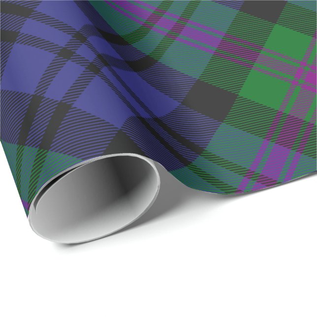 Klan Baird Tartan Presentpapper (Rullad Hörn)