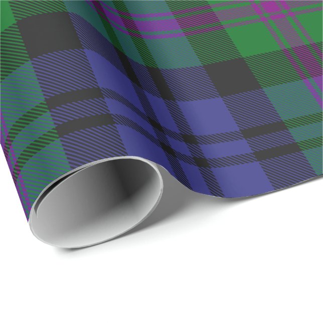 Klan Baird Tartan Presentpapper (Rullad Hörn)