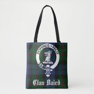 Klan Baird Tartan Vapensköld Tote Bag Tygkasse