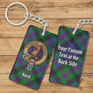 Klan Baird Vapensköld över Tartan