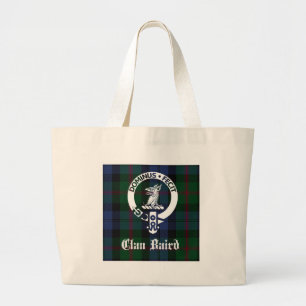 Klan Baird Vapensköld Tartan Jumbo Tygkasse