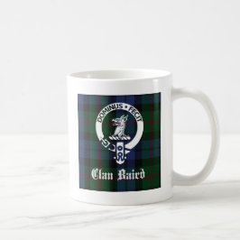 Klan Baird Vapensköld Tartan Kaffemugg