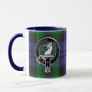 Klan Baird Vapensköld & Tartan Mugg