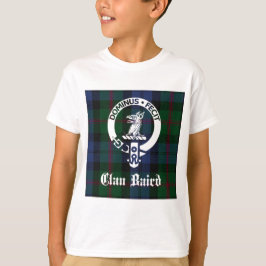 Klan Baird Vapensköld Tartan Tröja
