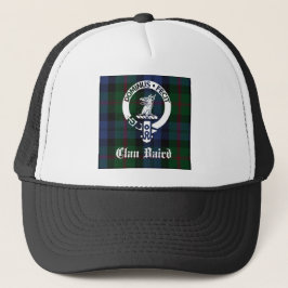 Klan Baird Vapensköld Tartan Truckerkeps