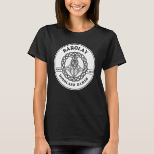 Klan Barclay Scottish Thistle Highland Games T Shirt