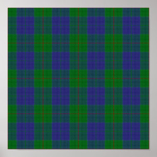 Klan Barclay Tartan - Digital Download Poster