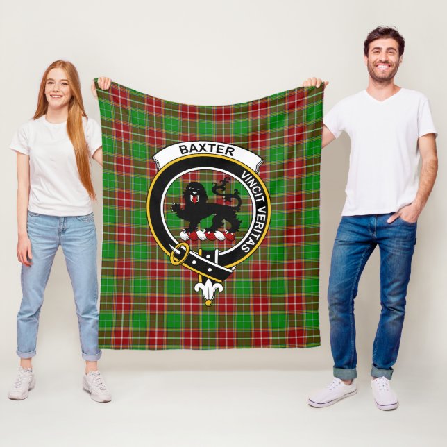 Klan Baxter Modern Tartan Play Fleecefilt (På plats)