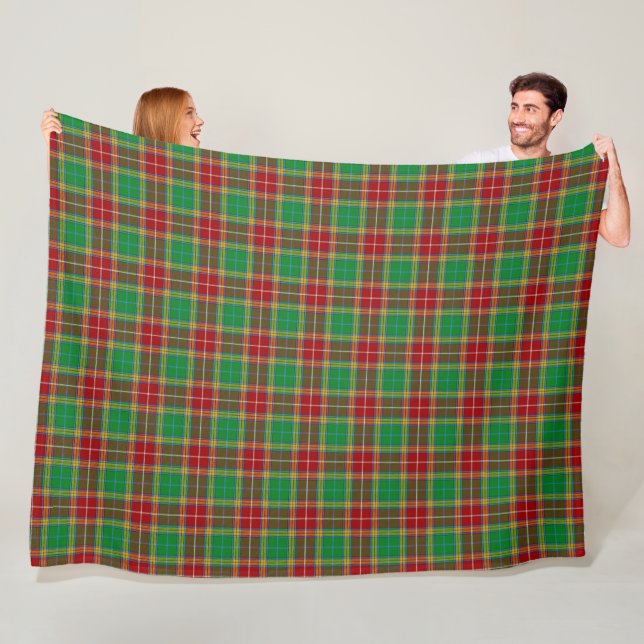 Klan Baxter Tartan Fleecefilt (På plats)