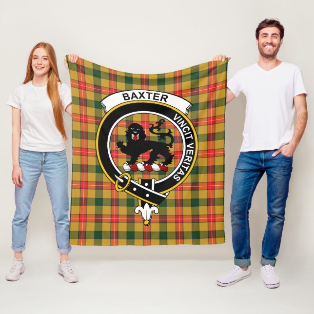 Klan Baxter Tartan Play Fleecefilt (På plats)