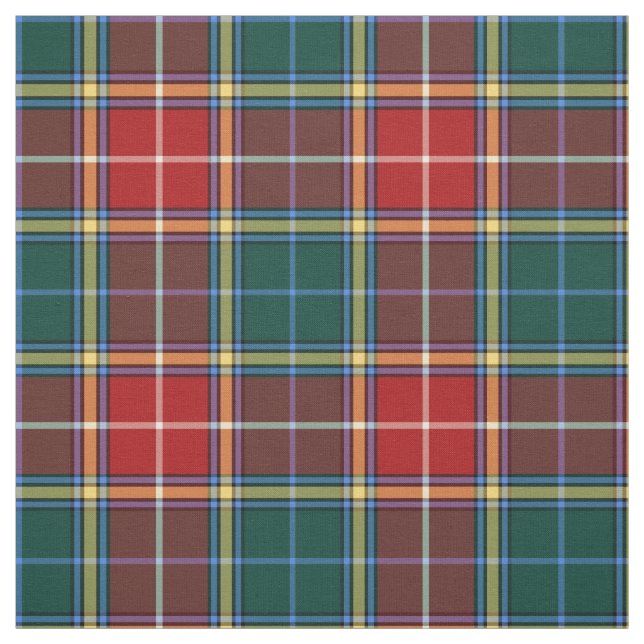 Klan Baxter Tartan Tyg (Provkarta)