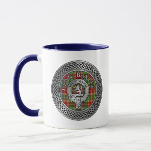 Klan Baxter Vapensköld & Tartan Knot Mugg