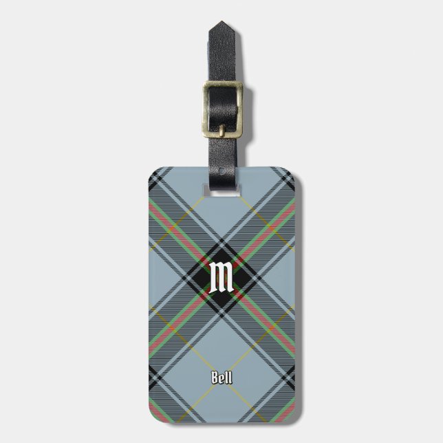 Klan Bell Tartan Bagagebricka (Vertikal Framsida)
