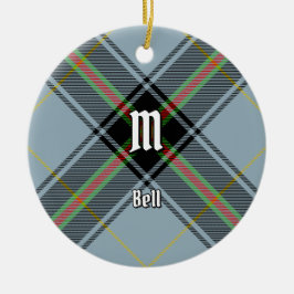 Klan Bell Tartan Julgransprydnad Keramik