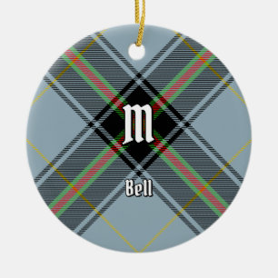Klan Bell Tartan Julgransprydnad Keramik