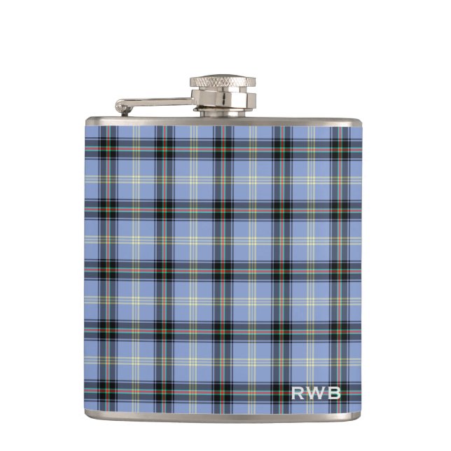 Klan Bell Tartan Monogram Fickplunta (Framsidan)