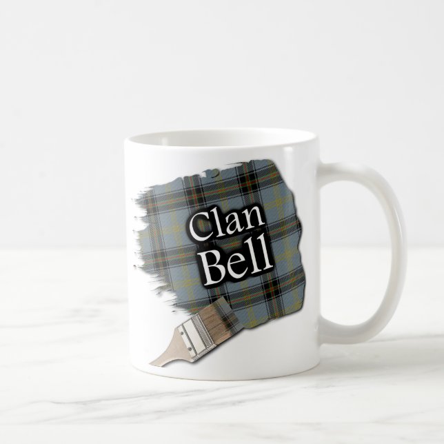 Klan Bell Tartan Paint Kopp Mugg (Höger)