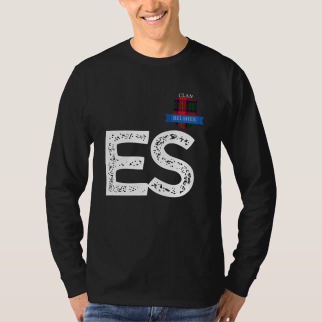 Klan Belsh E and S Family Matching T Shirt (Framsida)