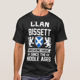 Klan Bissett Scottish Family Klan Scotland Wreakin T Shirt