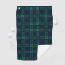 Klan Black Watch Play Blue Grönt Check Tartan
