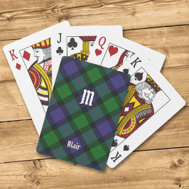 Klan Blair Tartan-betalkort Casinokort