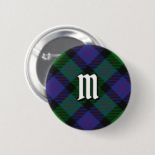 Klan Blair Tartan Button Knapp