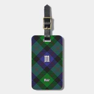 Klan Blair Tartan Luggage Tag Bagagebricka