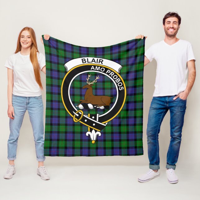 Klan Blair Tartan Play Fleecefilt (På plats)