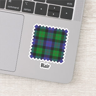 Klan Blair Tartan Sticker Klistermärken