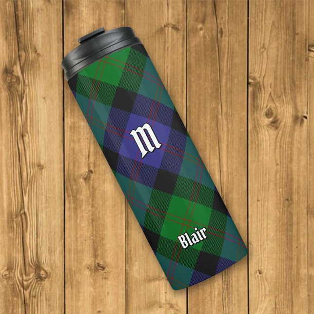 Klan Blair Tartan Thermal Tumbler (Skapare uppladdad)