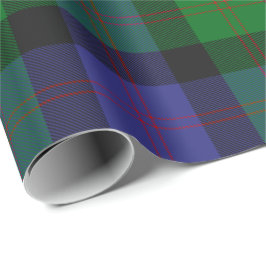 Klan Blair Tartan Wrapping Papper Presentpapper