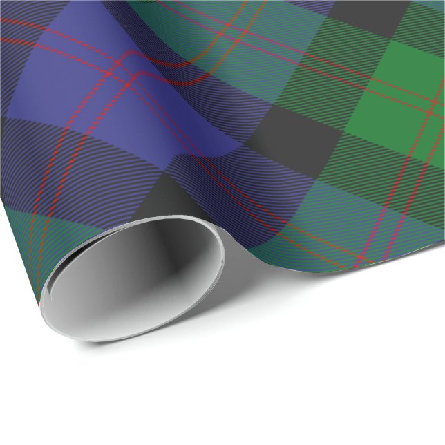 Klan Blair Tartan Wrapping Papper Presentpapper (Rullad Hörn)