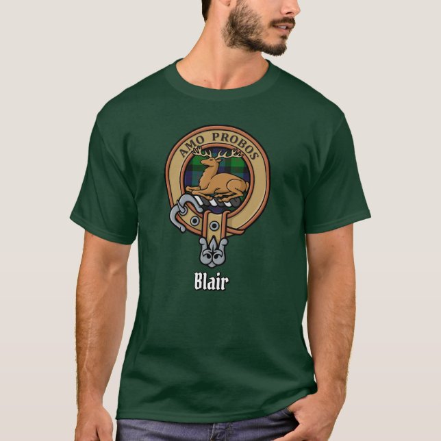 Klan Blair Vapensköld T-Shirt (Framsida)