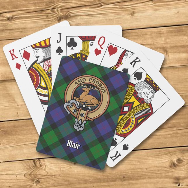 Klan Blair Vapensköld-uppspelningskort Casinokort (Skapare uppladdad)