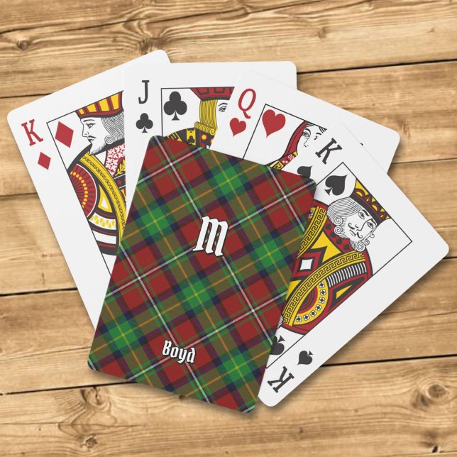 Klan Boyd Tartan Casinokort (Skapare uppladdad)