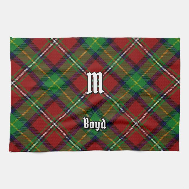 Klan Boyd Tartan Kökshandduk (Horisontell)