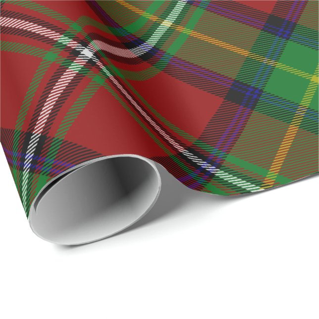 Klan Boyd Tartan Presentpapper (Rullad Hörn)