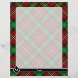 Klan Boyd Tartan Reklamblad