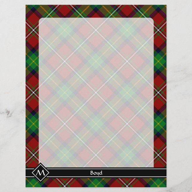 Klan Boyd Tartan Reklamblad (Framsidan)