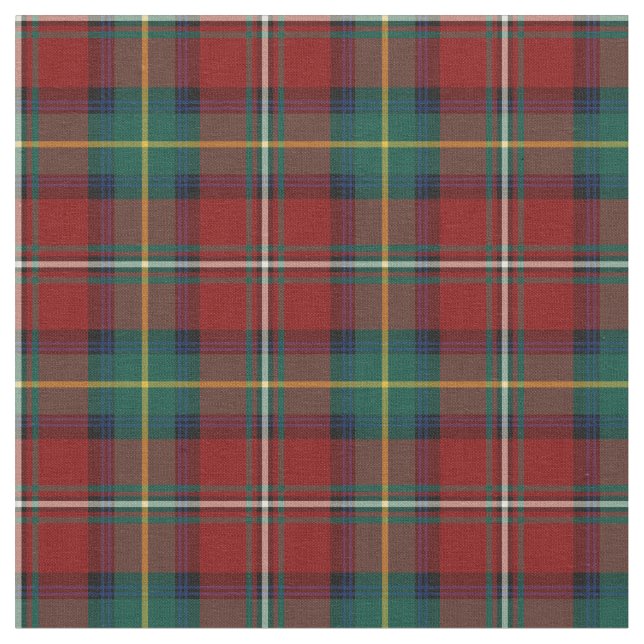 Klan Boyd Tartan Tyg (Närbild)
