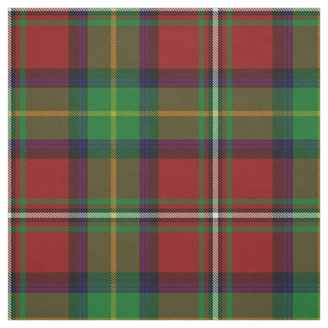 Klan Boyd Tartan Tyg (Provkarta)