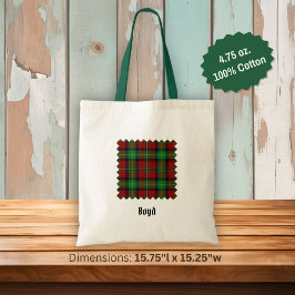 Klan Boyd Tartan Tygkasse