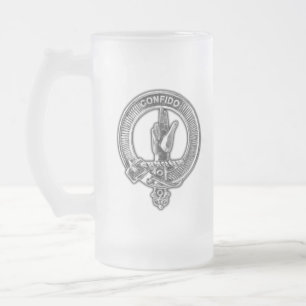 Klan Boyd-Vapensköld Frostat Ölglas