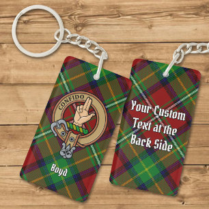 Klan Boyd Vapensköld över Tartan