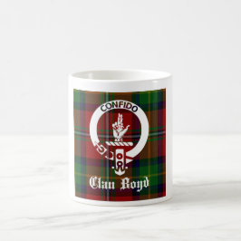 Klan Boyd Vapensköld Tartan Kaffemugg