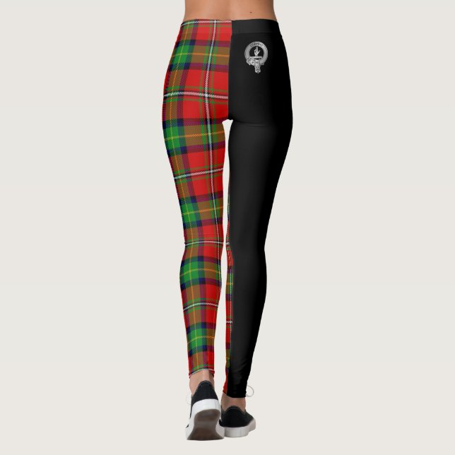 Klan Boyd Vapensköld & Tartan Leggings (Baksida)