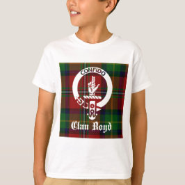Klan Boyd Vapensköld Tartan T Shirt