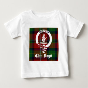 Klan Boyd Vapensköld Tartan Tee