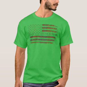 Klan Boyle Scottish tartan US flagga Scotland Ulst T Shirt